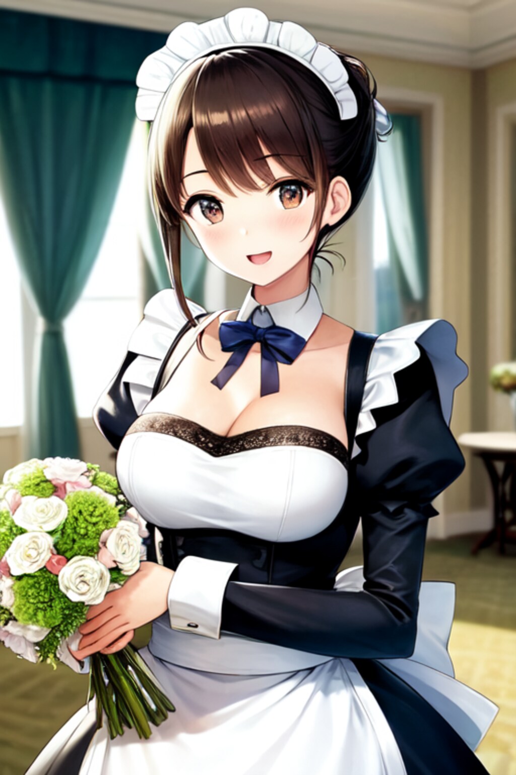 メイドさんに感謝の花束を