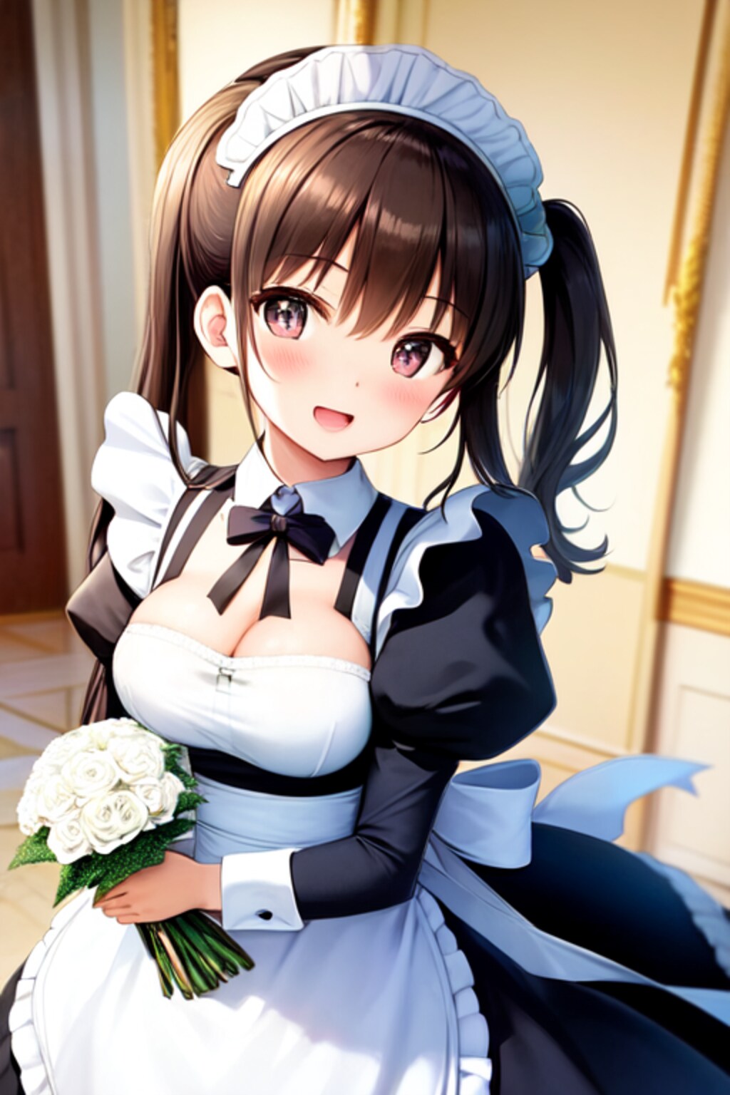 メイドさんに感謝の花束を