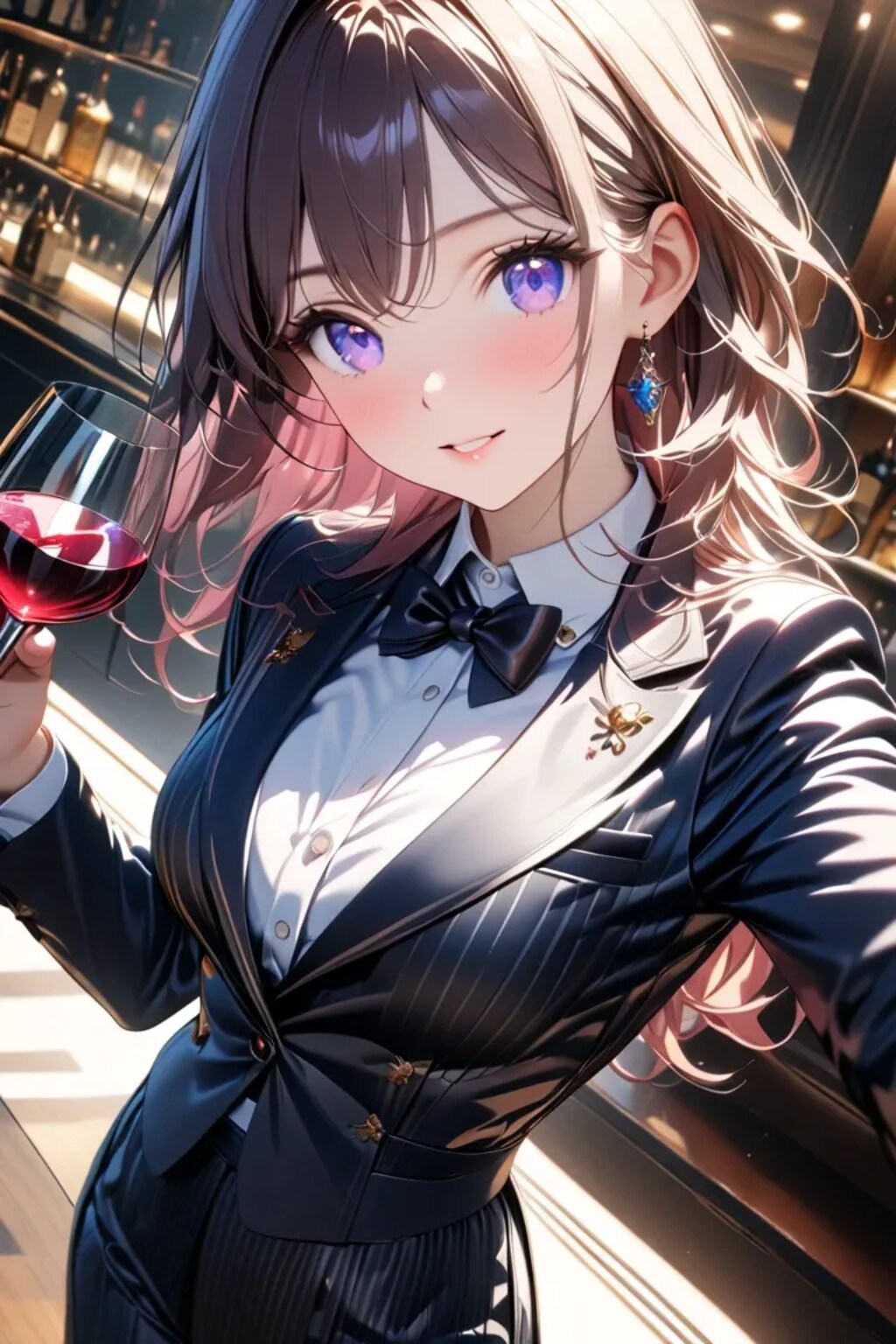 ワインとタキシード