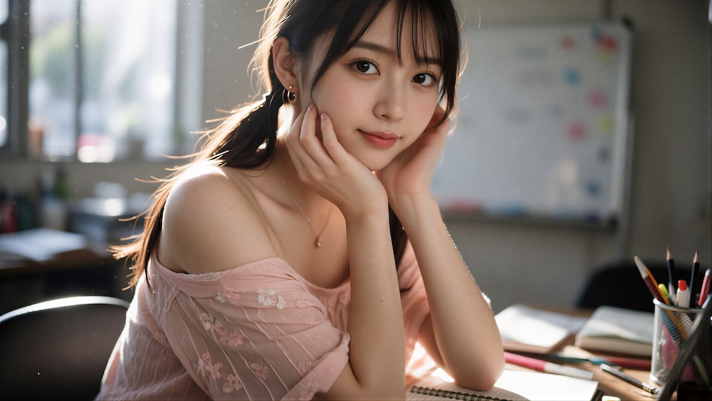 夏のオフィス 4