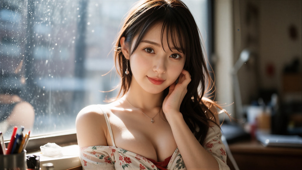 夏のオフィス 4