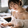 夏のオフィス 4 6枚目