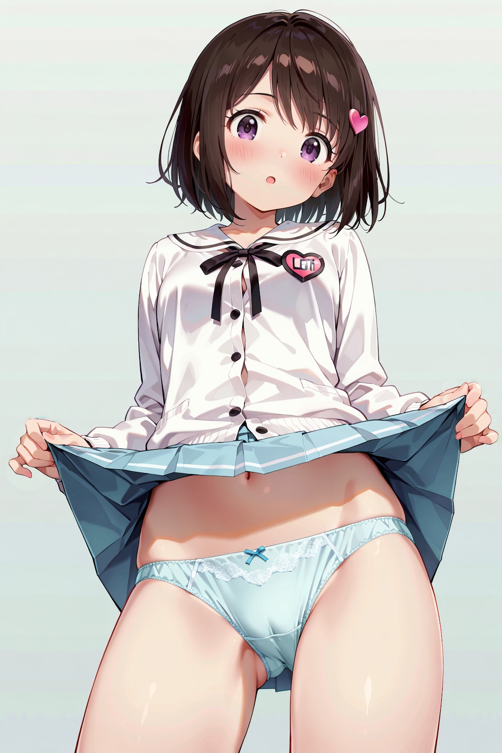 今日のスカートたくし上げ娘 YC02