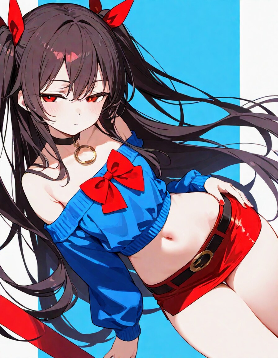 ジト目ミニスカお姉やん