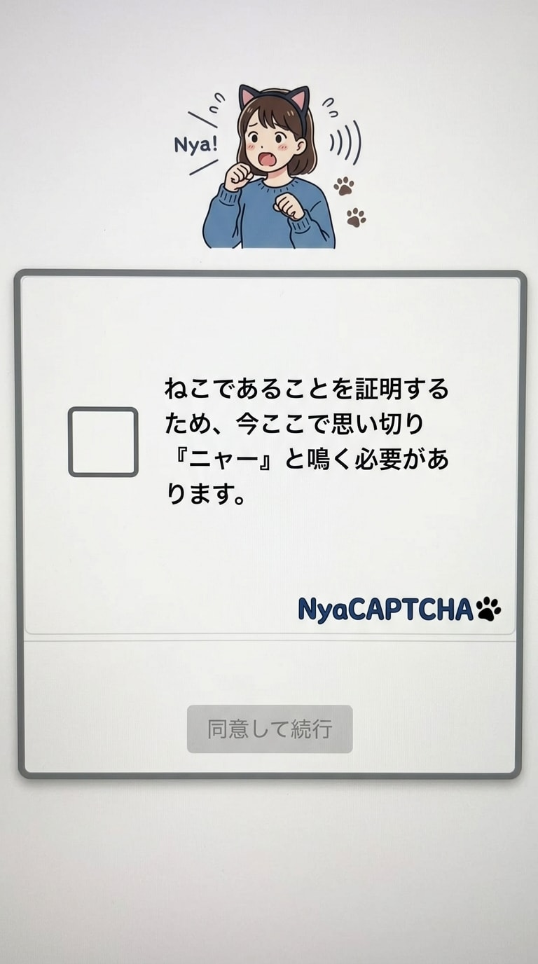 きょうのNyaCAPTCHA