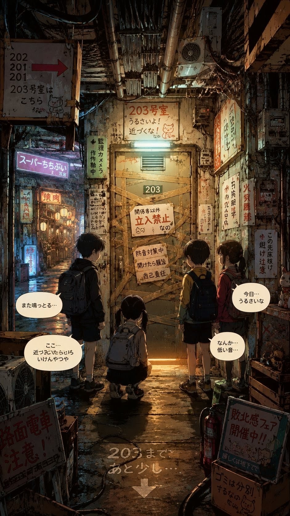 開かずのアパートドア🚪
