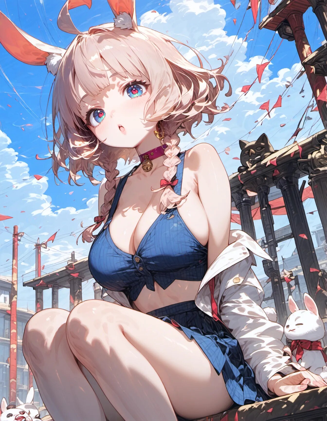 Blue Skies, White Rabbits