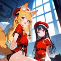 キツネっ娘♪　姉妹♡ 3（12枚） 3枚目