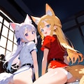 キツネっ娘♪　姉妹♡ 3（12枚） 8枚目