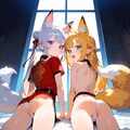 キツネっ娘♪　姉妹♡ 3（12枚） 2枚目