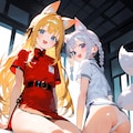 キツネっ娘♪　姉妹♡ 3（12枚） 4枚目