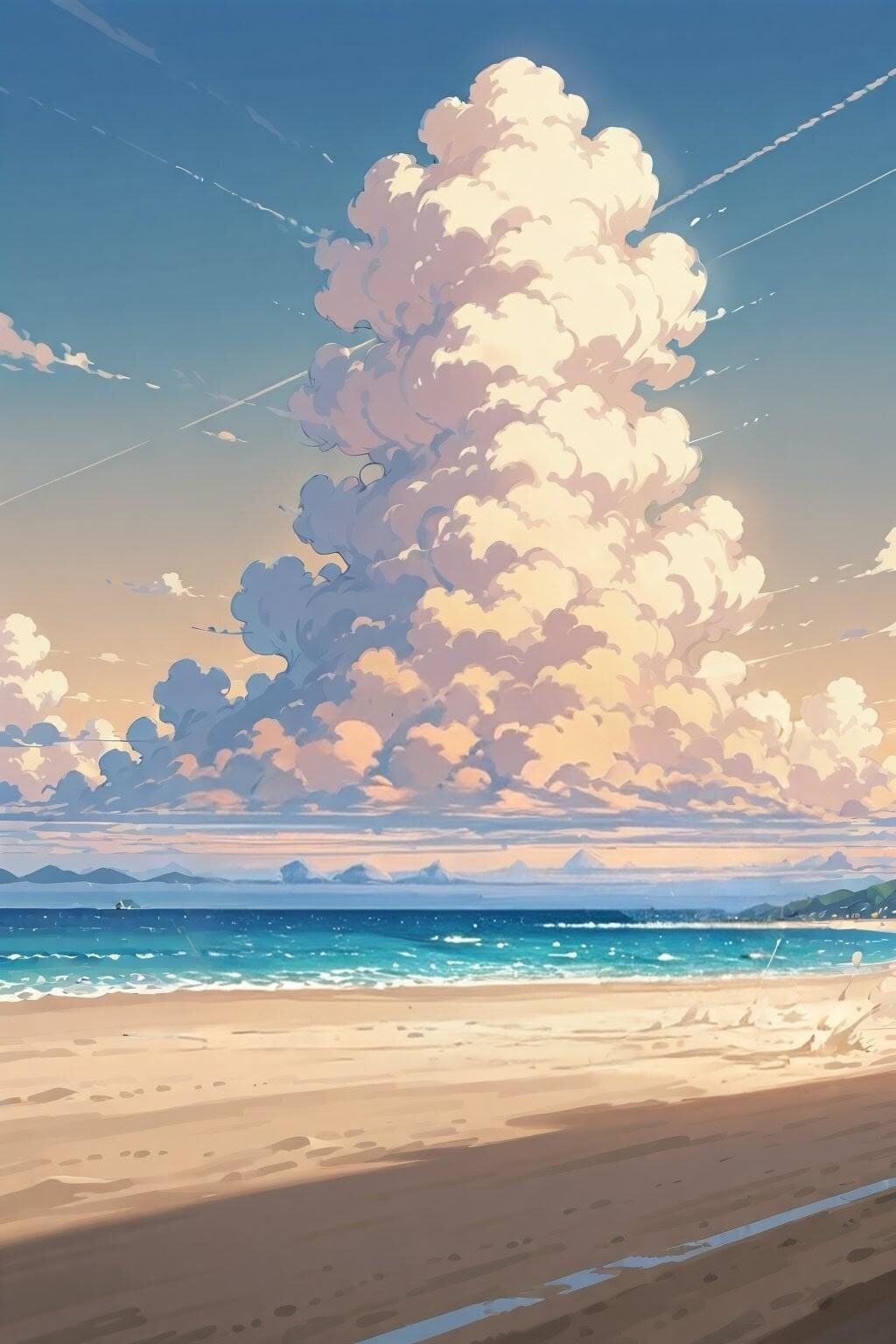 青の蜃気楼