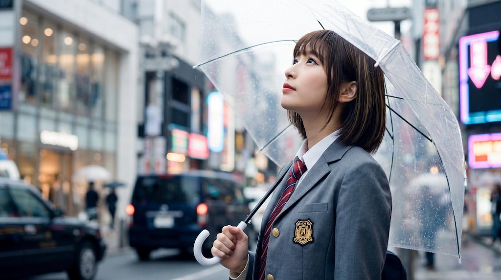 雨の日のデート