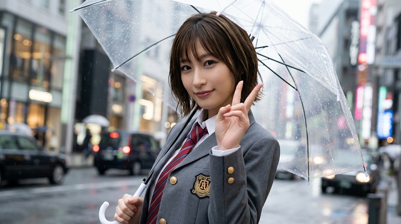雨の日のデート