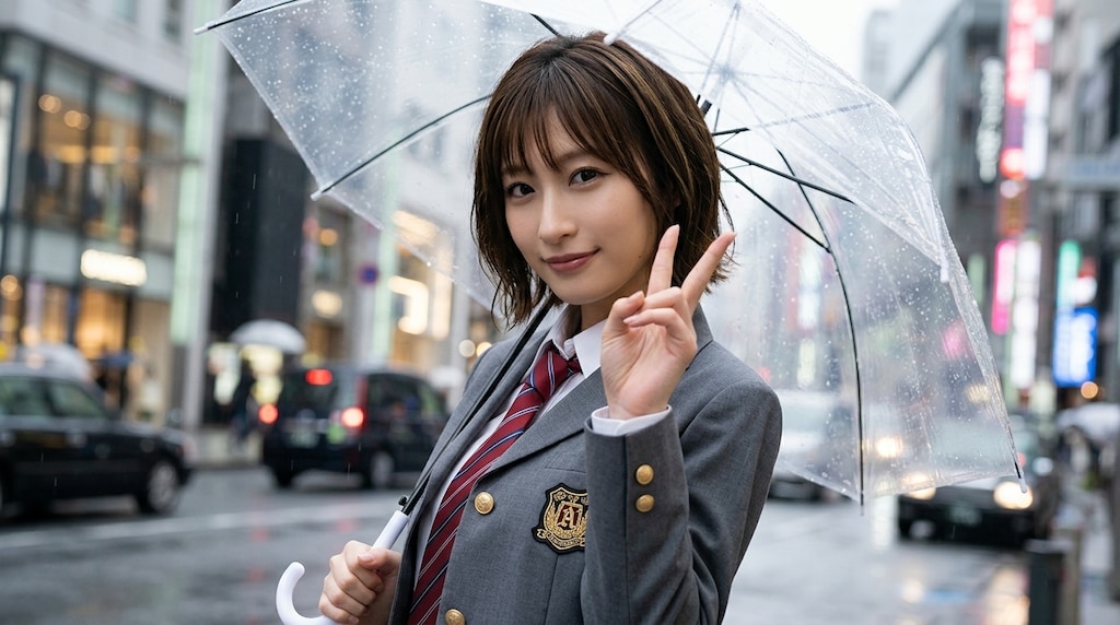 雨の日のデート