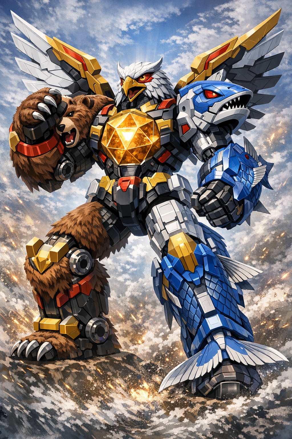 多重合体「ゲヘトルーズ」 | の人気AIイラスト・グラビア