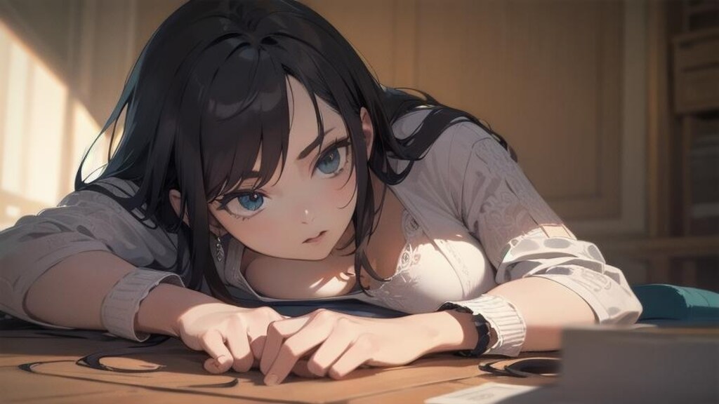 布団の隙から就寝さん