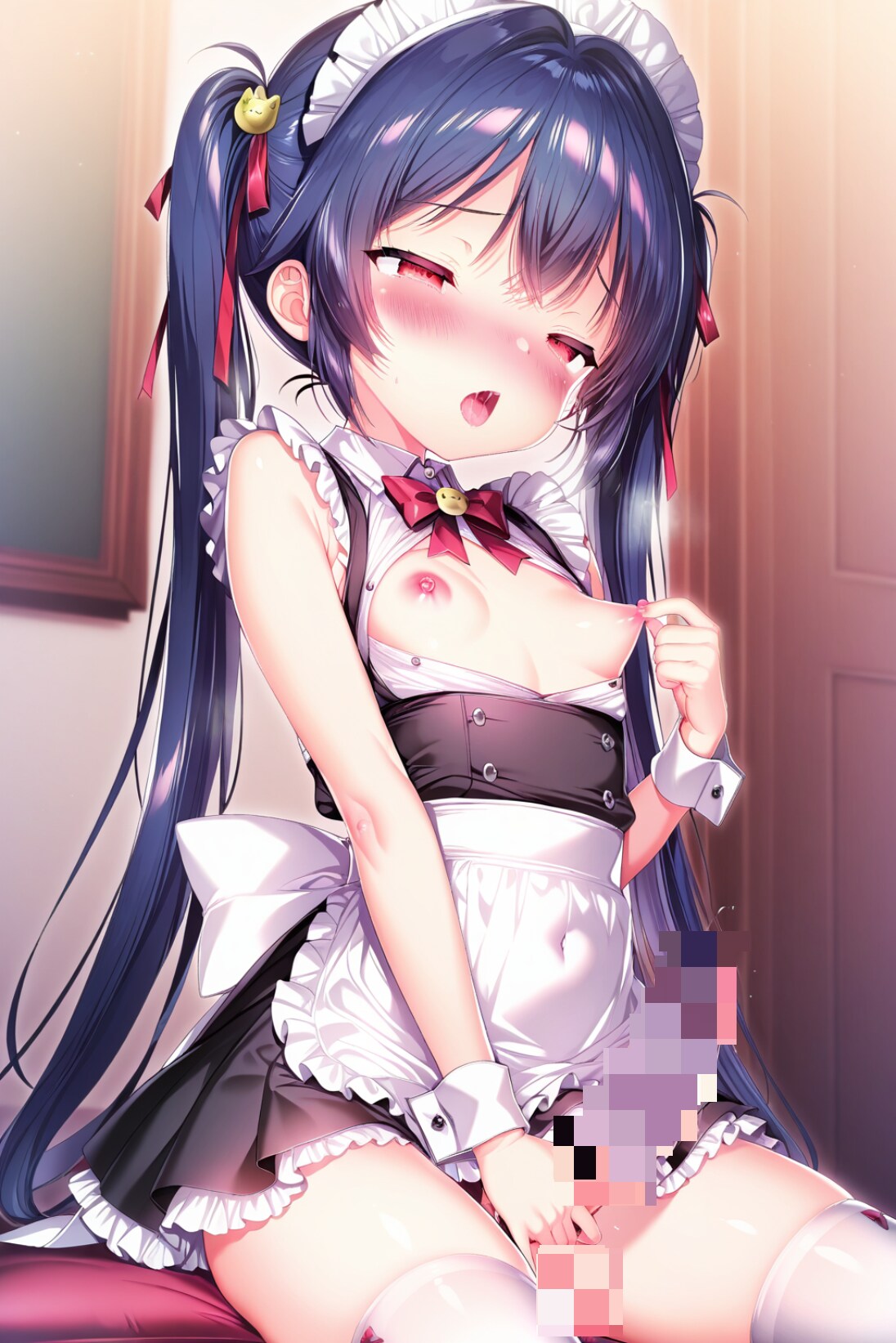 ツインテールふたなりメイド