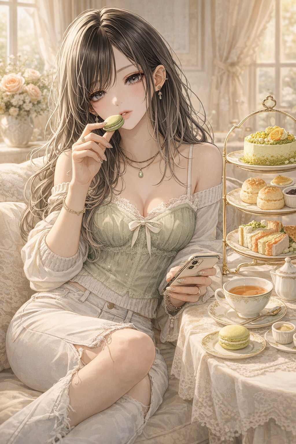 澁谷ラビは、ヌン活に溺れる。 | の人気AIイラスト・グラビア