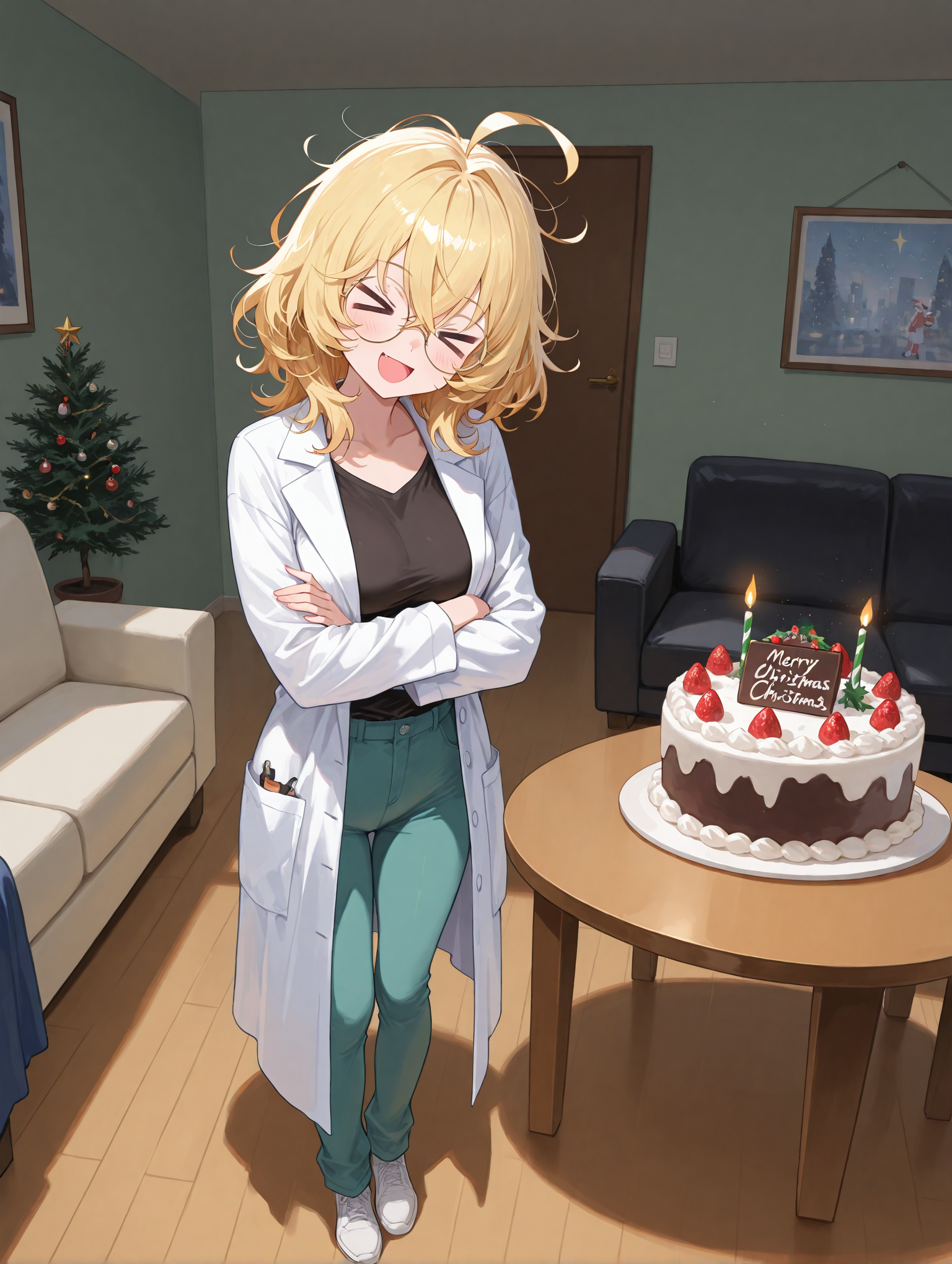 理久式クリスマス、点火 | の人気AIイラスト・グラビア