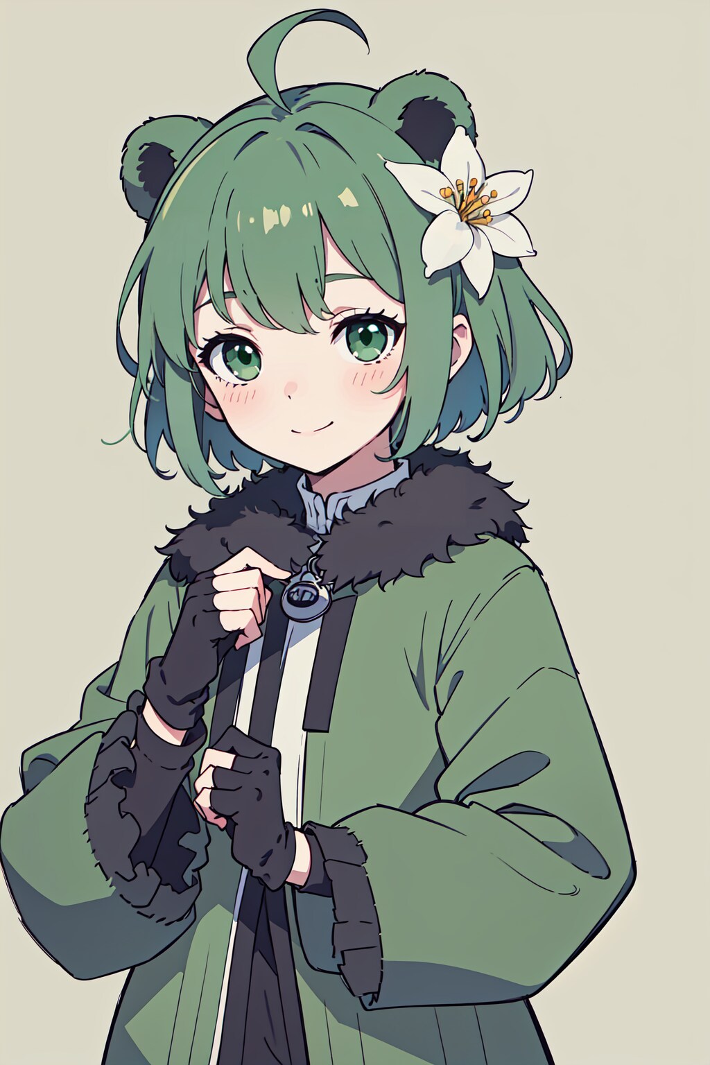 抹茶公ちゃんと冬着