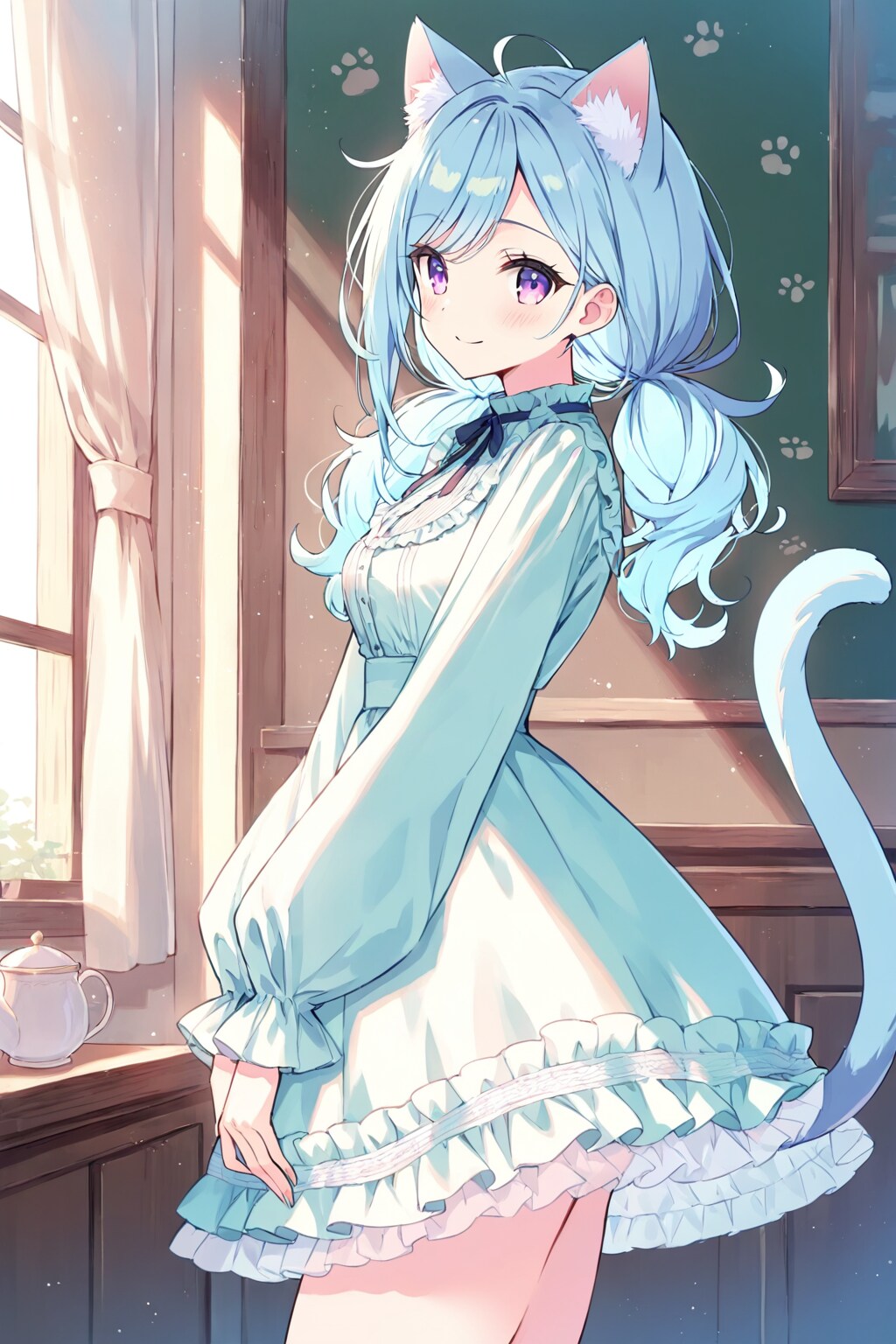 雨上がりの光🐱