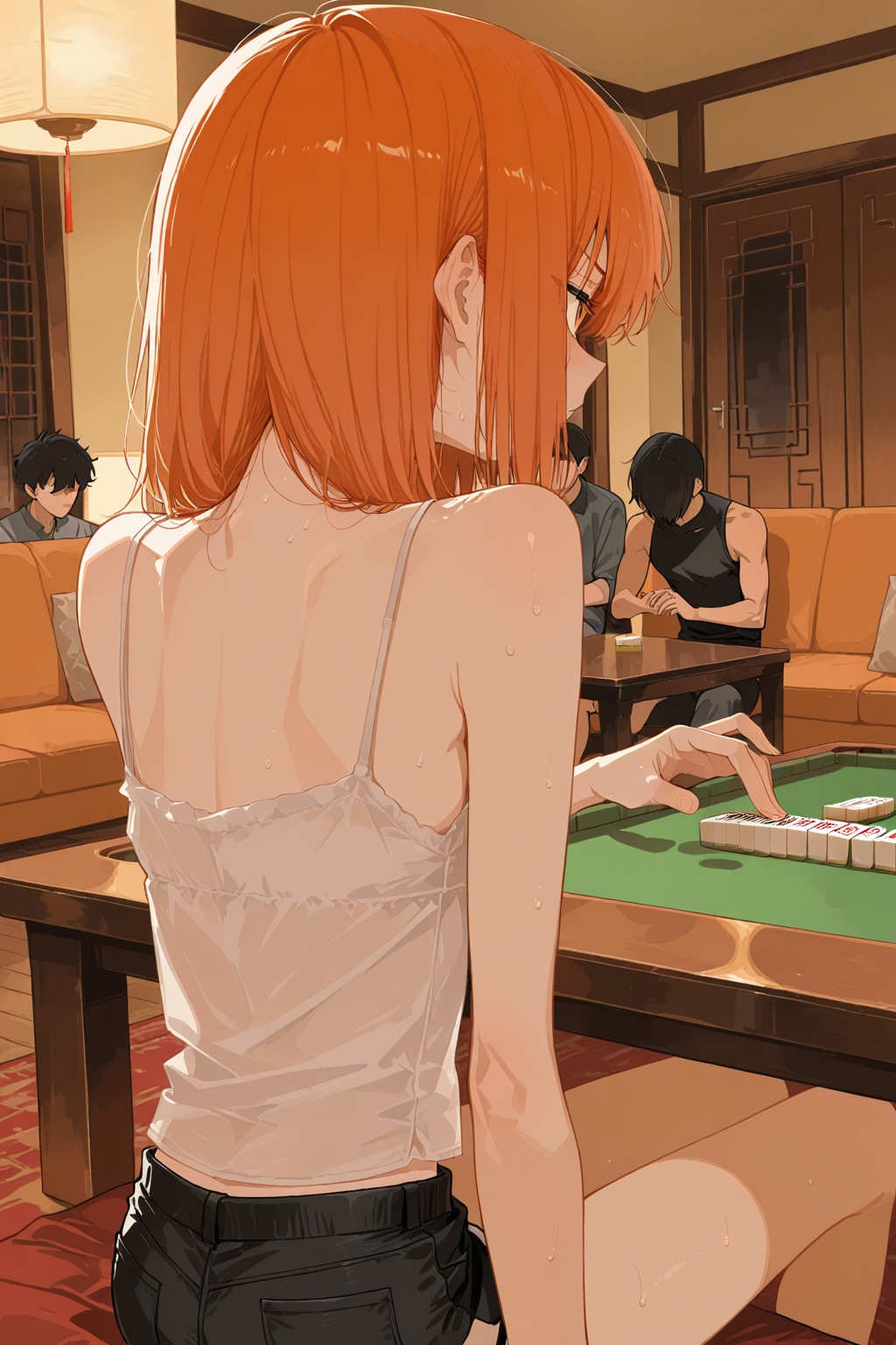 麻雀思考中…