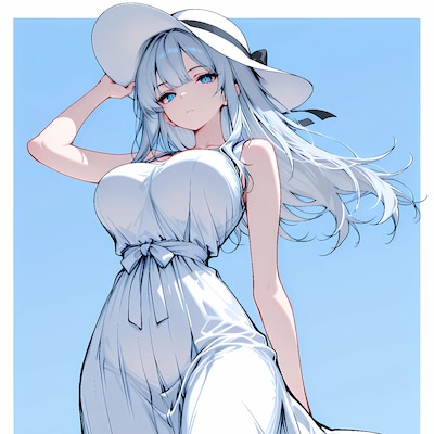 long skirt dress | の人気AIイラスト・グラビア