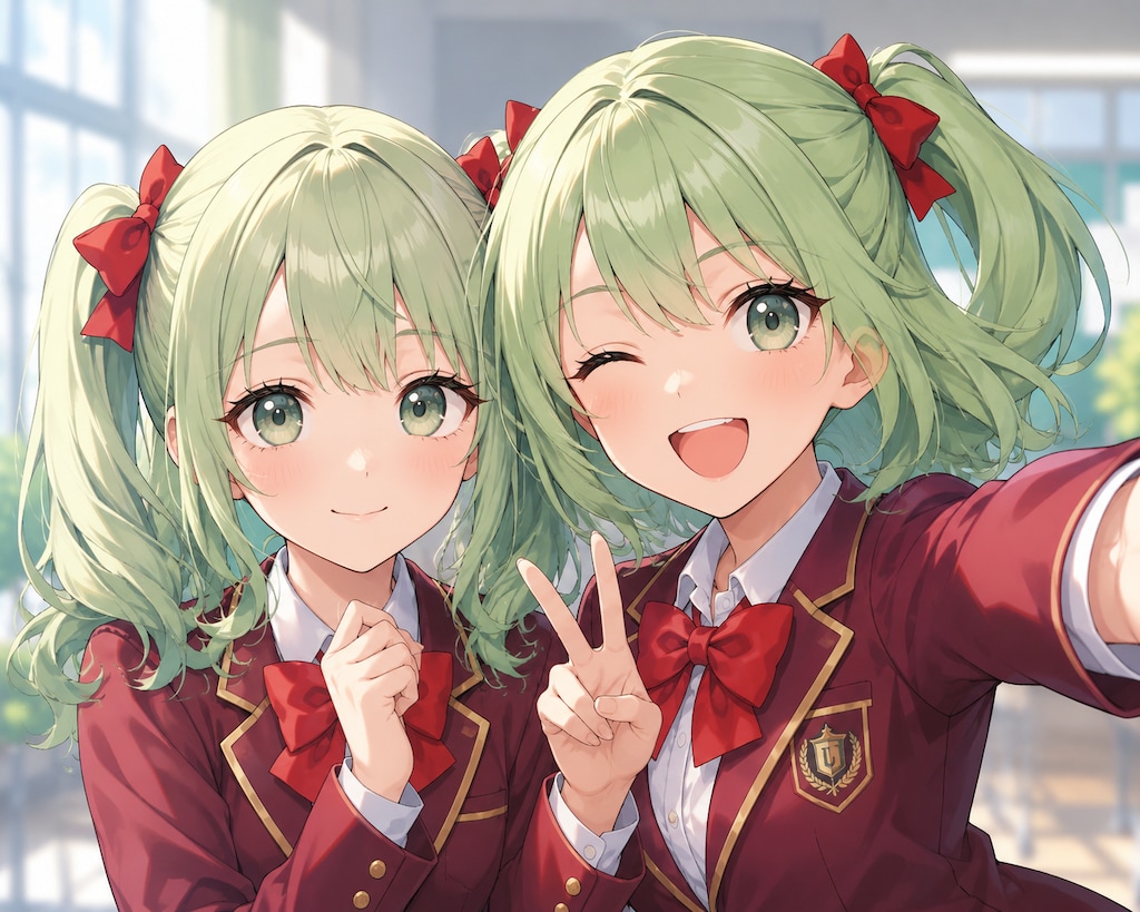 似て非なる2人。(禁断のツーショット)