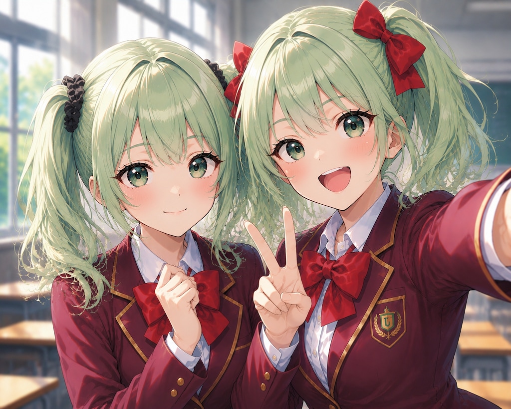 似て非なる2人。(禁断のツーショット)
