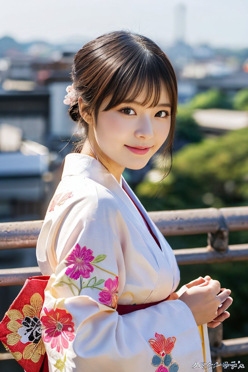 和装美人