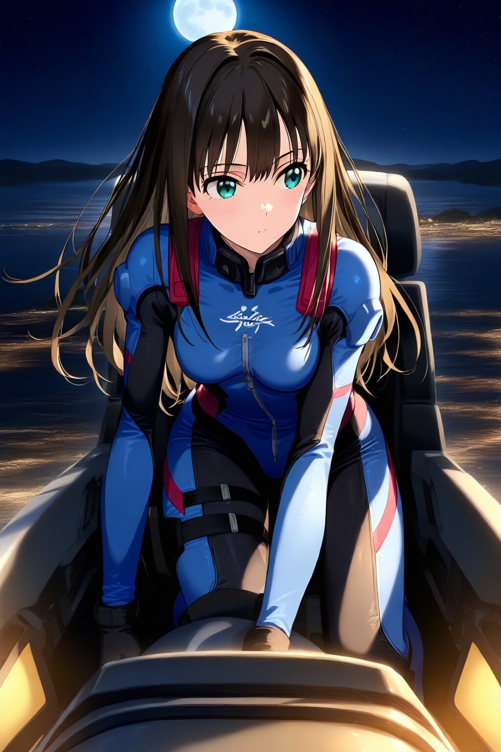 しぶりんと戦闘機