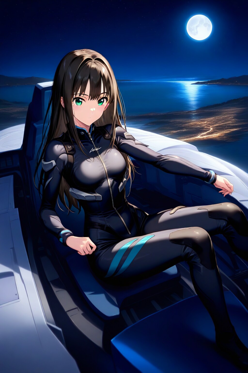 しぶりんと戦闘機