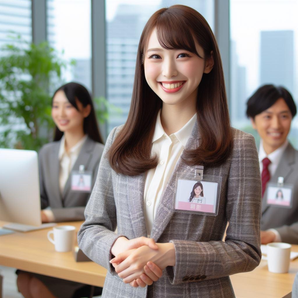 今年度の新入社員です。