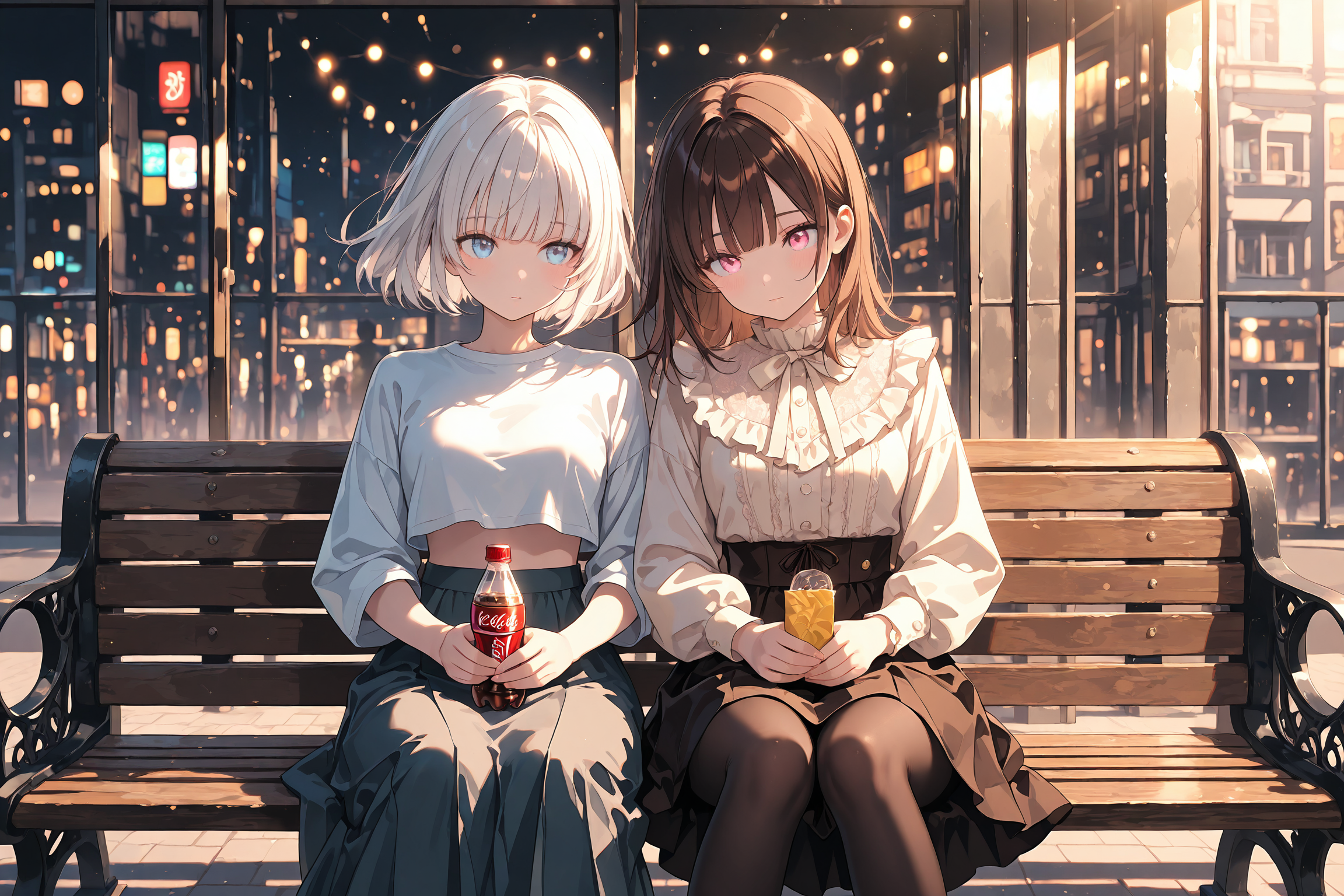 ツーショットさせてみた