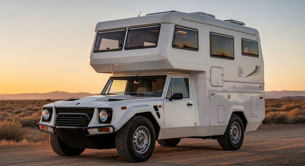 ランボルギーニLM002キャンピングカー