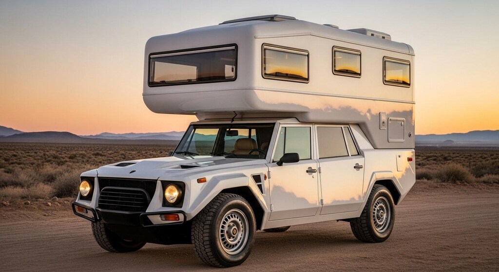 ランボルギーニLM002キャンピングカー