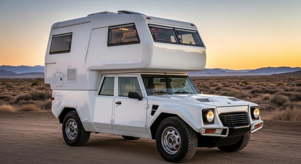 ランボルギーニLM002キャンピングカー
