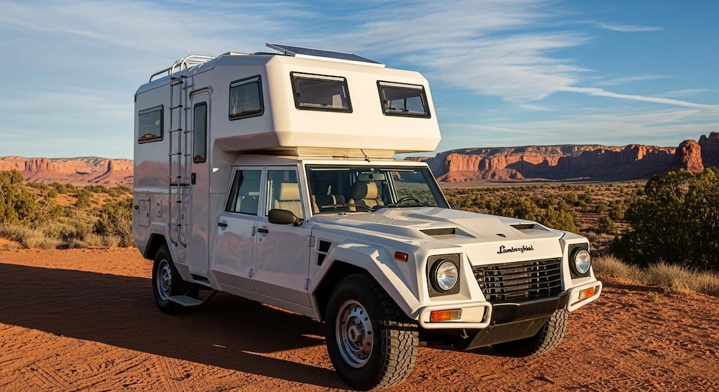ランボルギーニLM002キャンピングカー