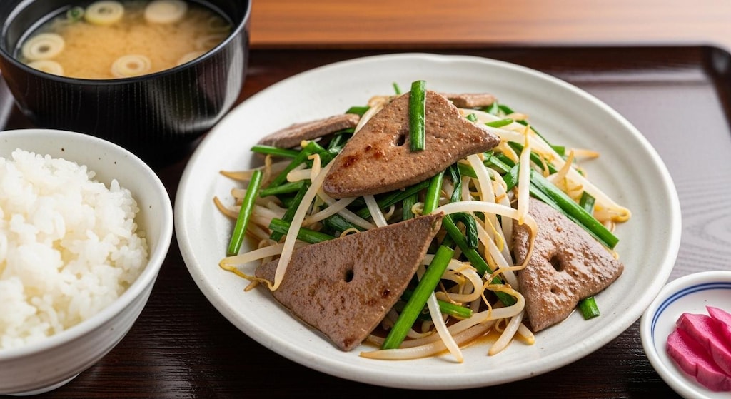 レバニラ定食チャレンジ　2