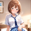 中出しされたJKちゃん 2枚目