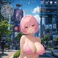 看板娘：マナ・テティス　水着姿で探索編 2枚目