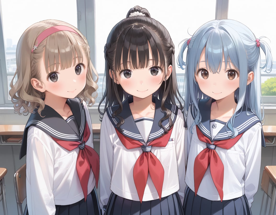 3人組の休み時間