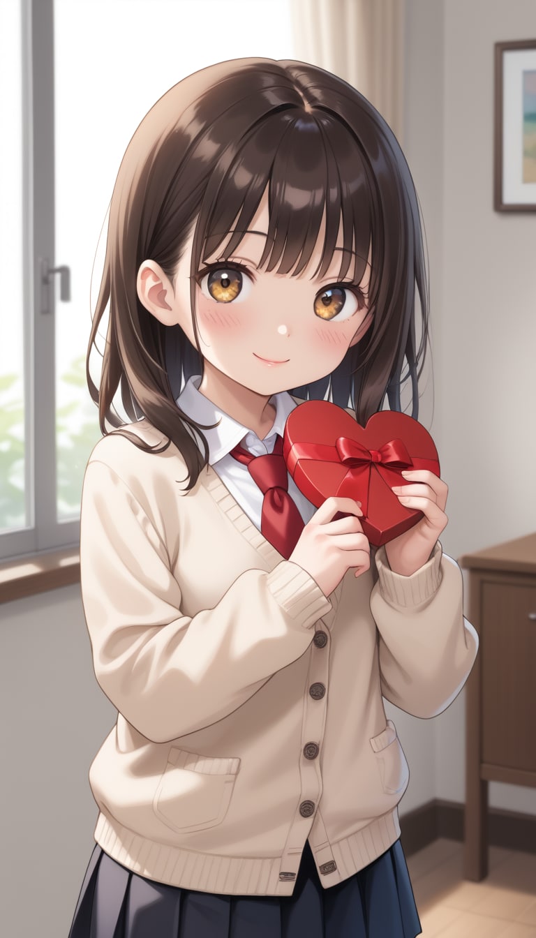 私立聖寧女学院【中等部】「バレンタイン」(AI-SDX) | の人気AIイラスト・グラビア