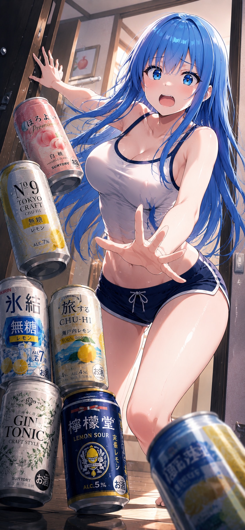 お風呂上がりに美波ちゃんピンチ‼️ リトライ版
