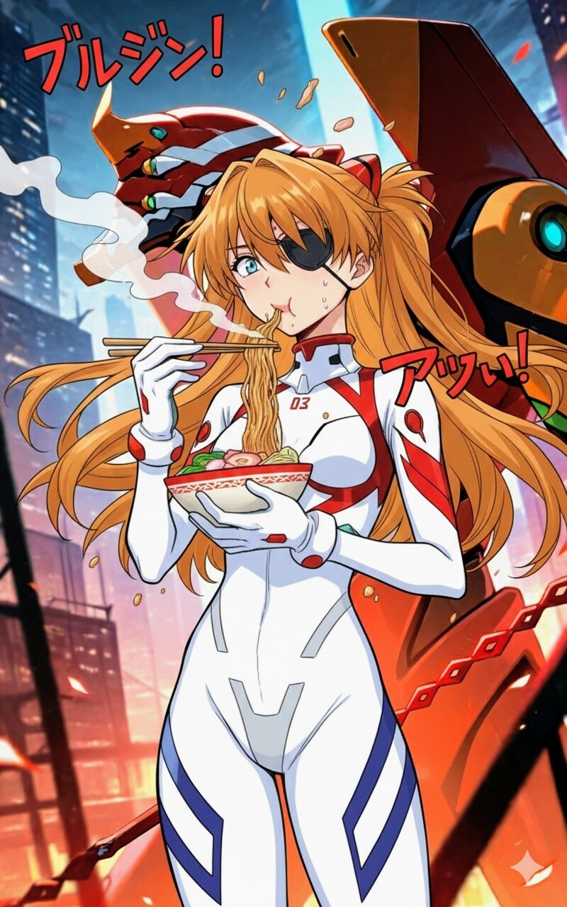 アスカちゃんで遊んでみる💨