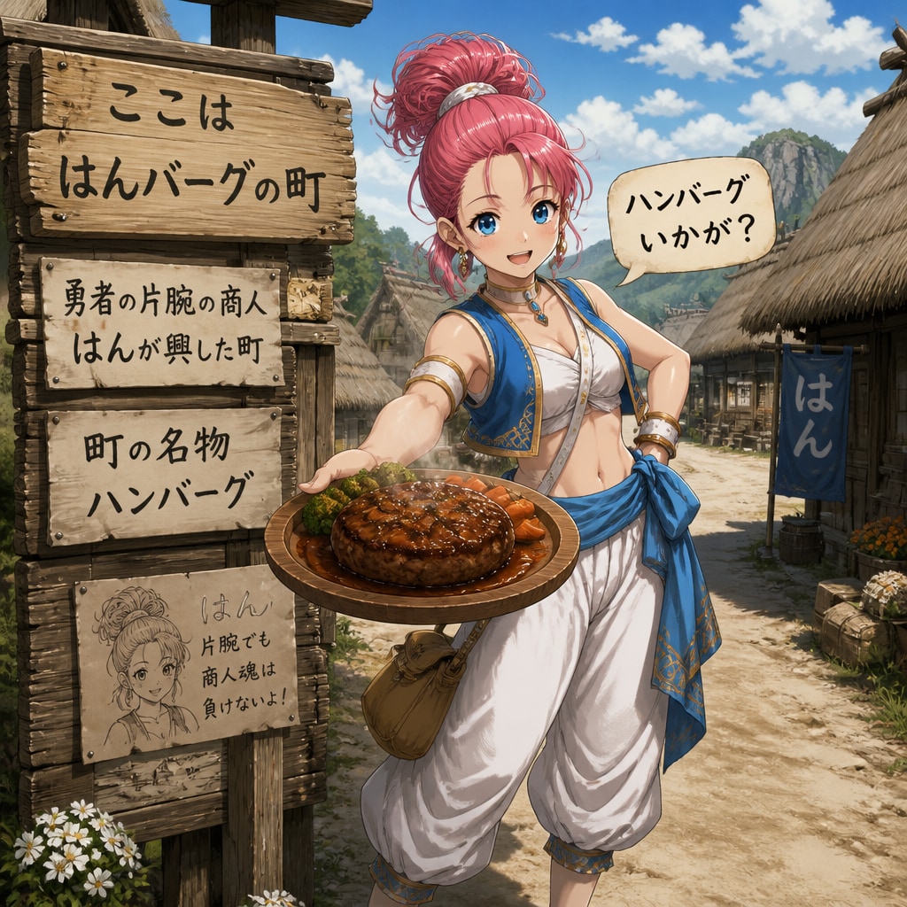 はんバーグの町