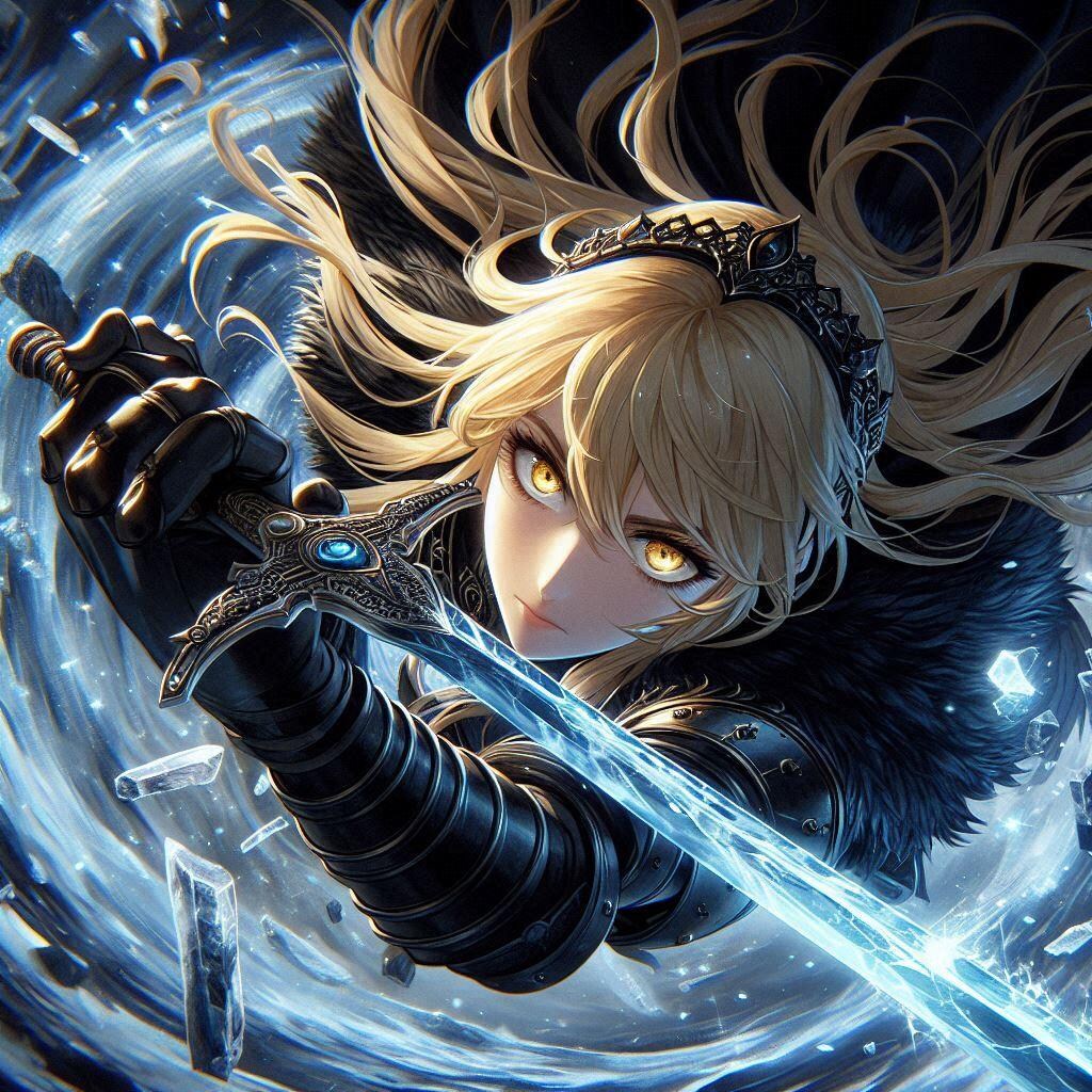 ブロンドの女騎士さん716