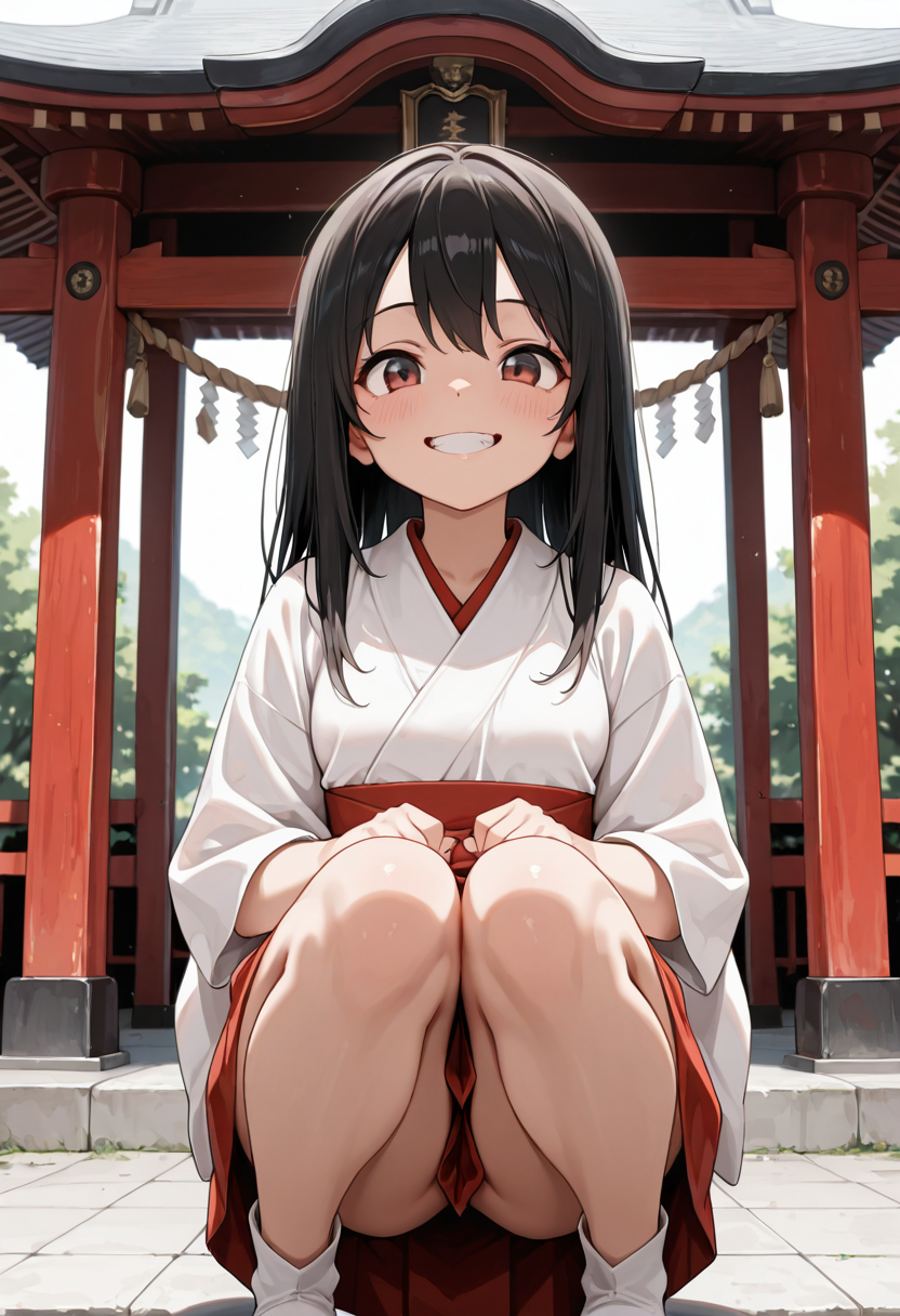 神社の隠れんぼ