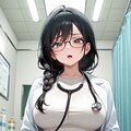 ついプロンプトにglassesやbraidとか入れてしまうんですが… 2枚目